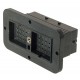 DRC12-24PA - 24 circuit flange mount socket. (1pc)